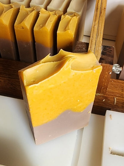 Orange & Lavender Goat's Milk Handmade Soap