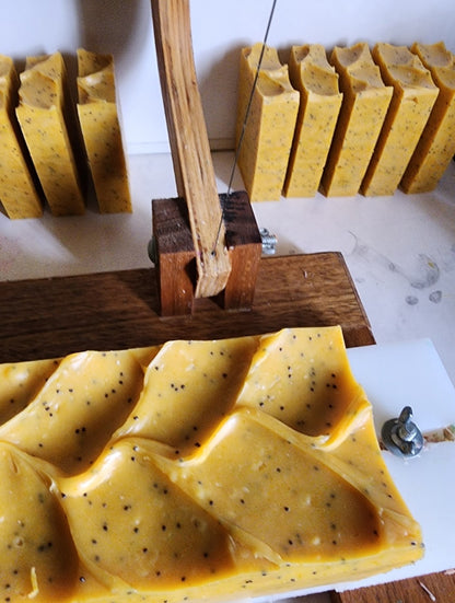 Orange Patchouli & Poppyseed Exfoliating Soap