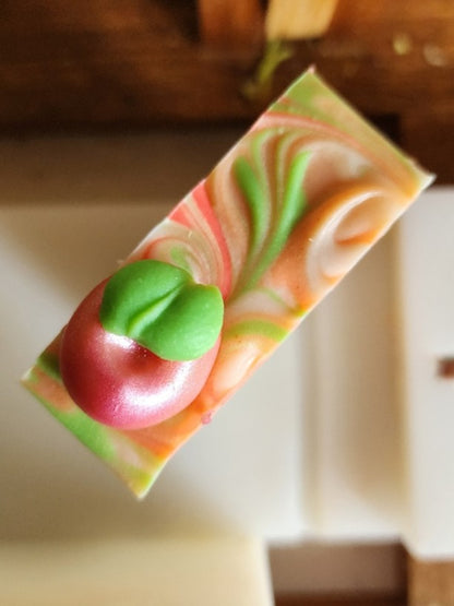 Perfectly Peach Handmade Soap