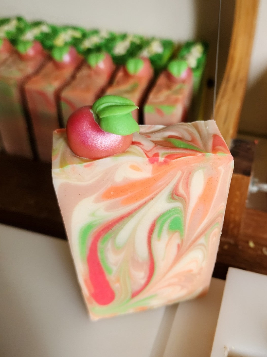 Perfectly Peach Handmade Soap