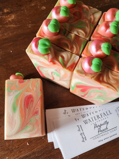 Perfectly Peach Handmade Soap