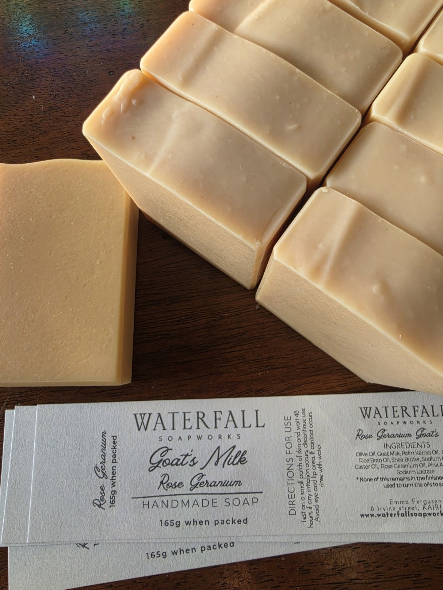 Goat's Milk Rose Geranium Handmade Soap
