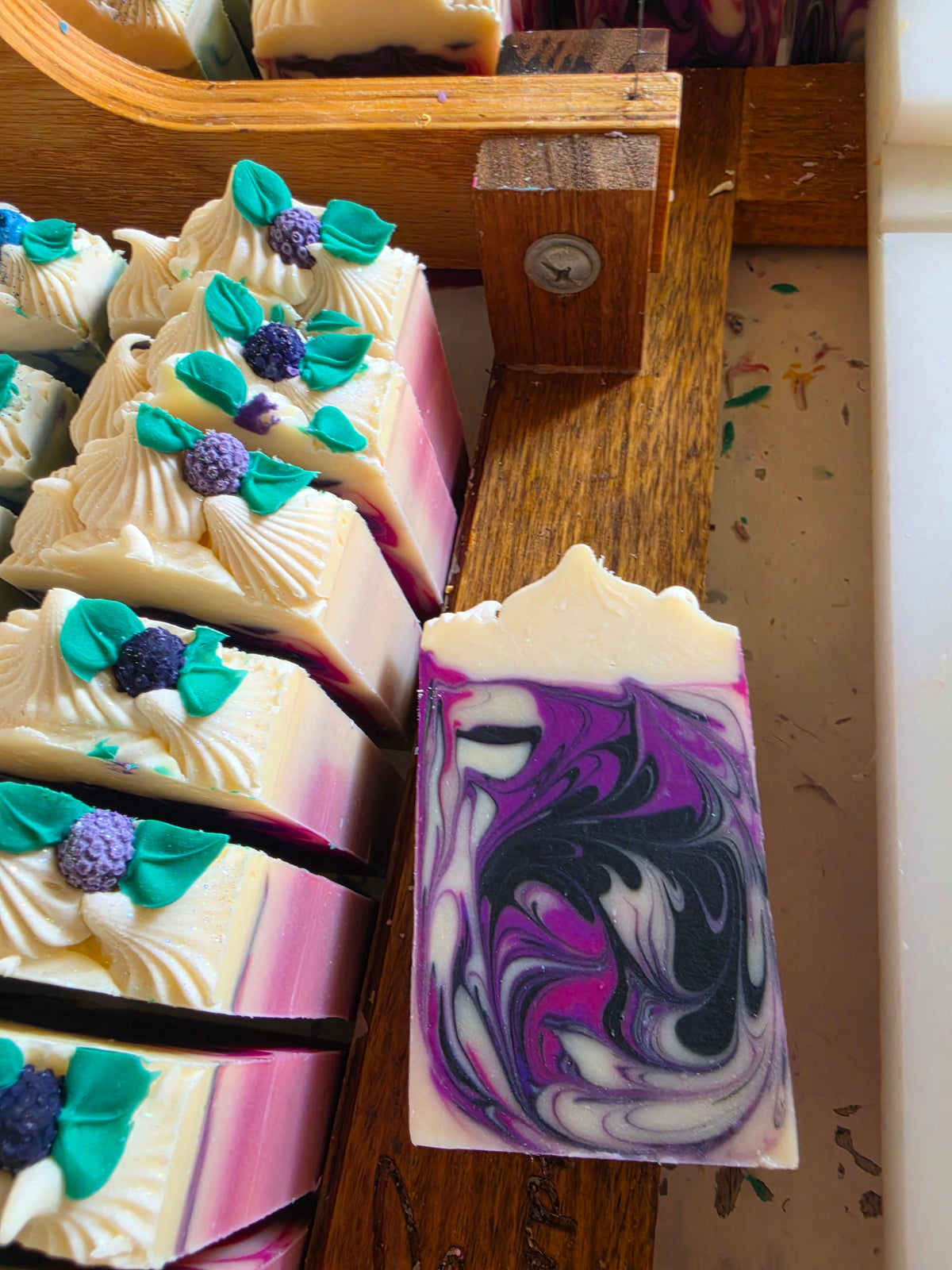 Black Raspberry Vanilla Handmade Soap