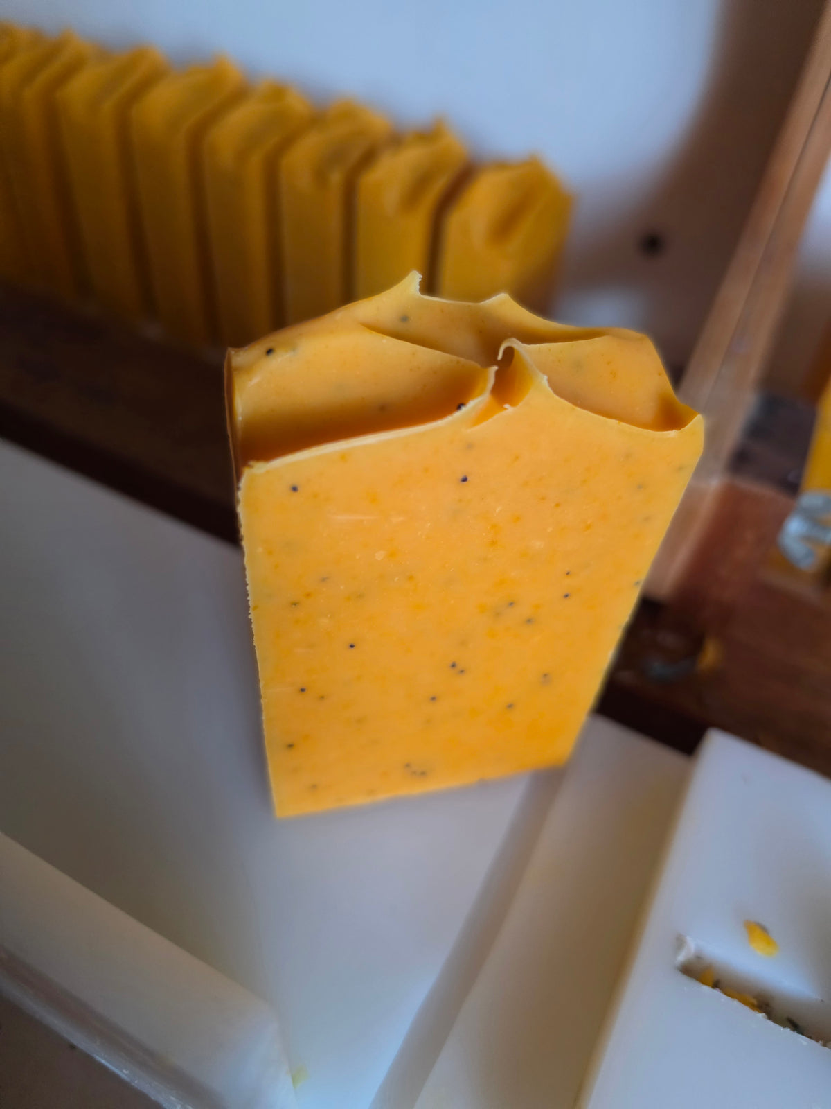 Orange Patchouli & Poppyseed Exfoliating Soap