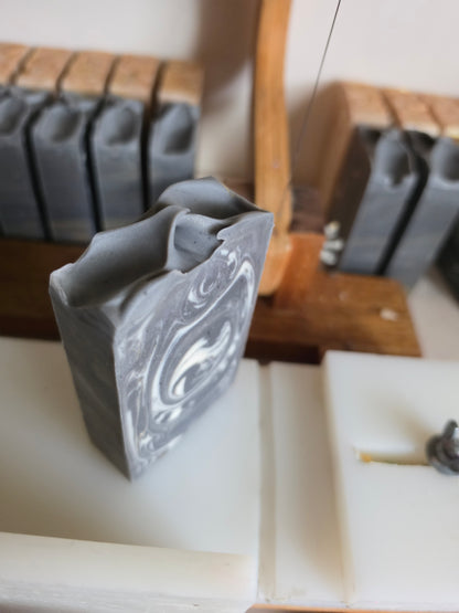 Black Marble Handmade Soap