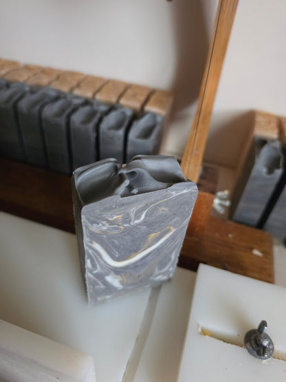 Black Marble Handmade Soap