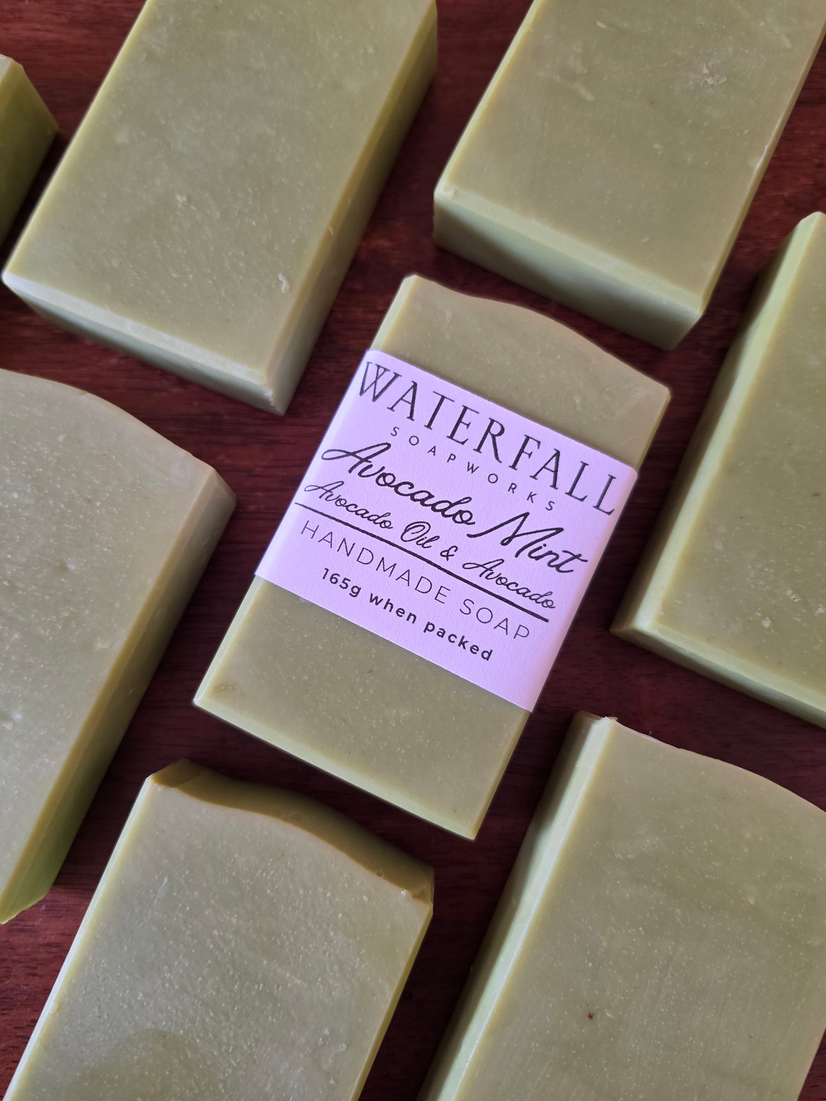 Avocado Mint Handmade Soap with Avocado