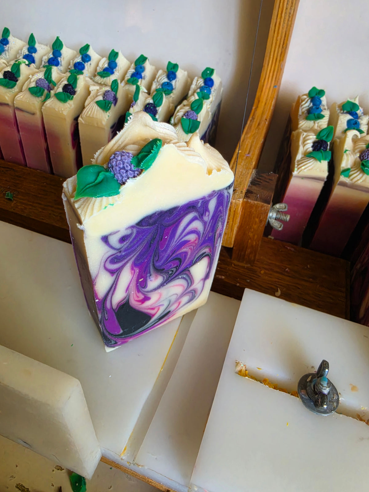 Black Raspberry Vanilla Handmade Soap