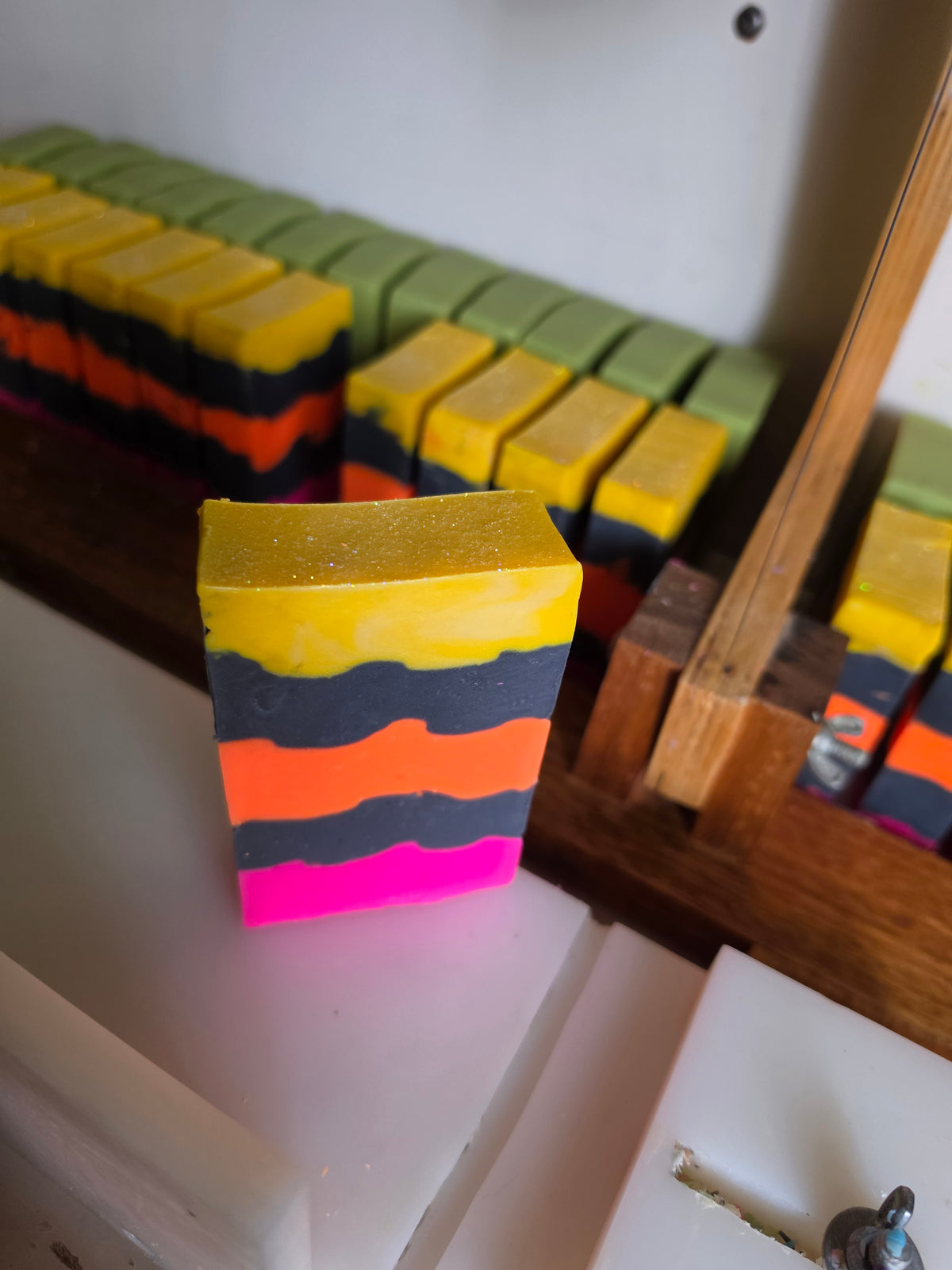 Liquorice Allsort Handmade Soap