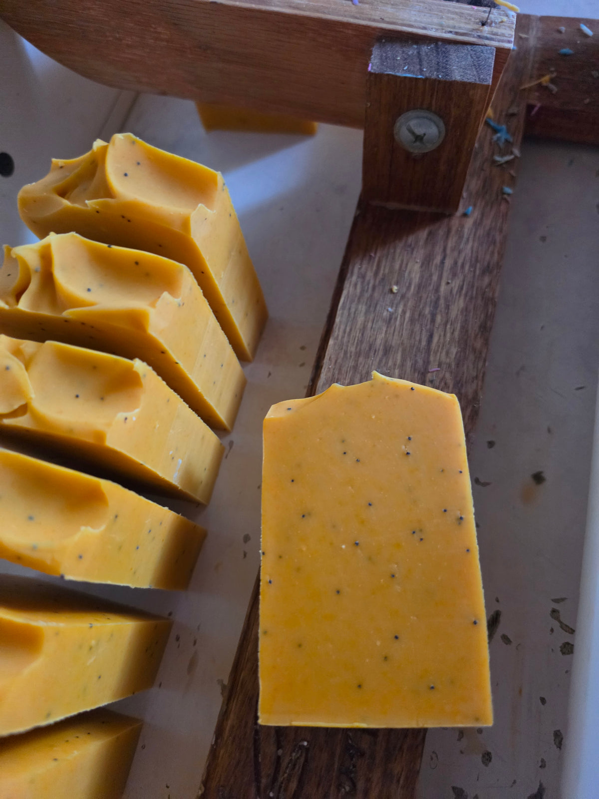 Orange Patchouli & Poppyseed Exfoliating Soap