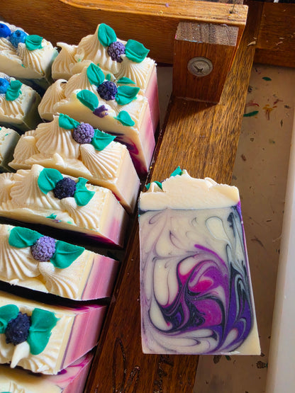 Black Raspberry Vanilla Handmade Soap
