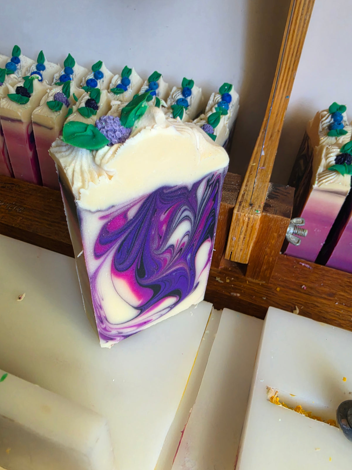 Black Raspberry Vanilla Handmade Soap