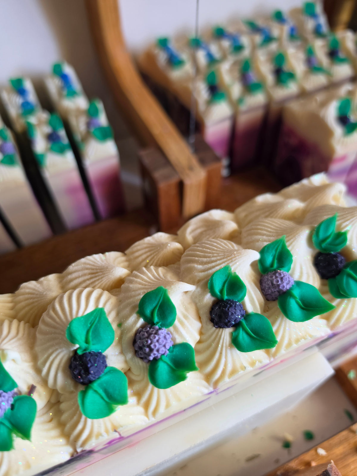 Black Raspberry Vanilla Handmade Soap