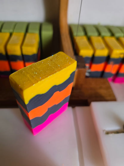 Liquorice Allsort Handmade Soap