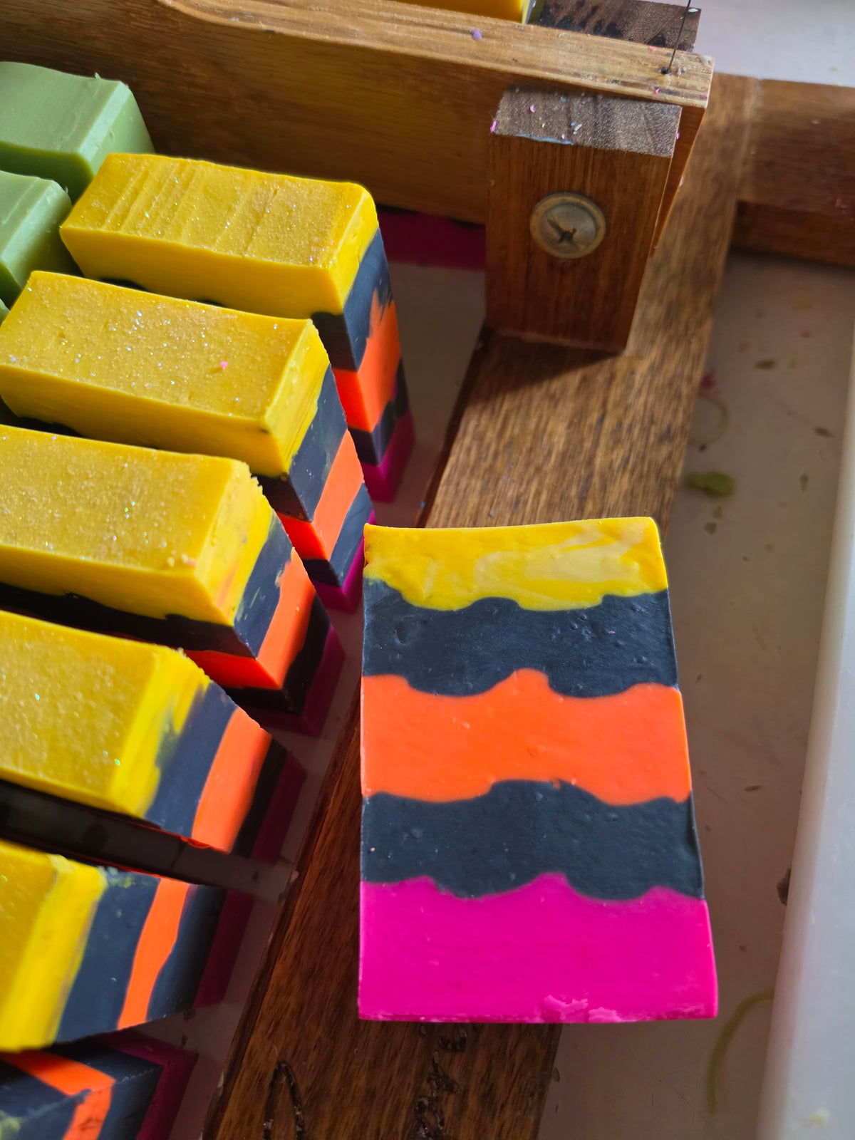 Liquorice Allsort Handmade Soap